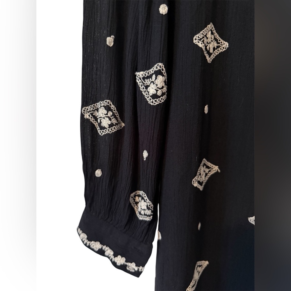 SOLD - BNWT | Free People | Lily of the Valley Maxi Dress | Black/White | Size M - Picture 5 of 10
